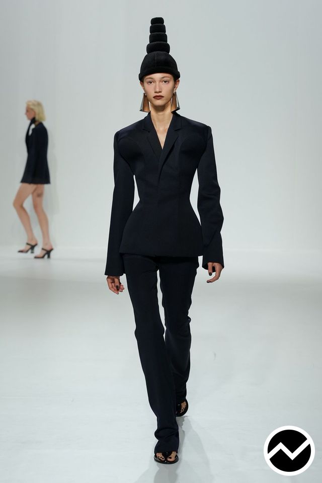 Jean Paul Gaultier, SS27 womenswear, Sculpted Jacket, look 40