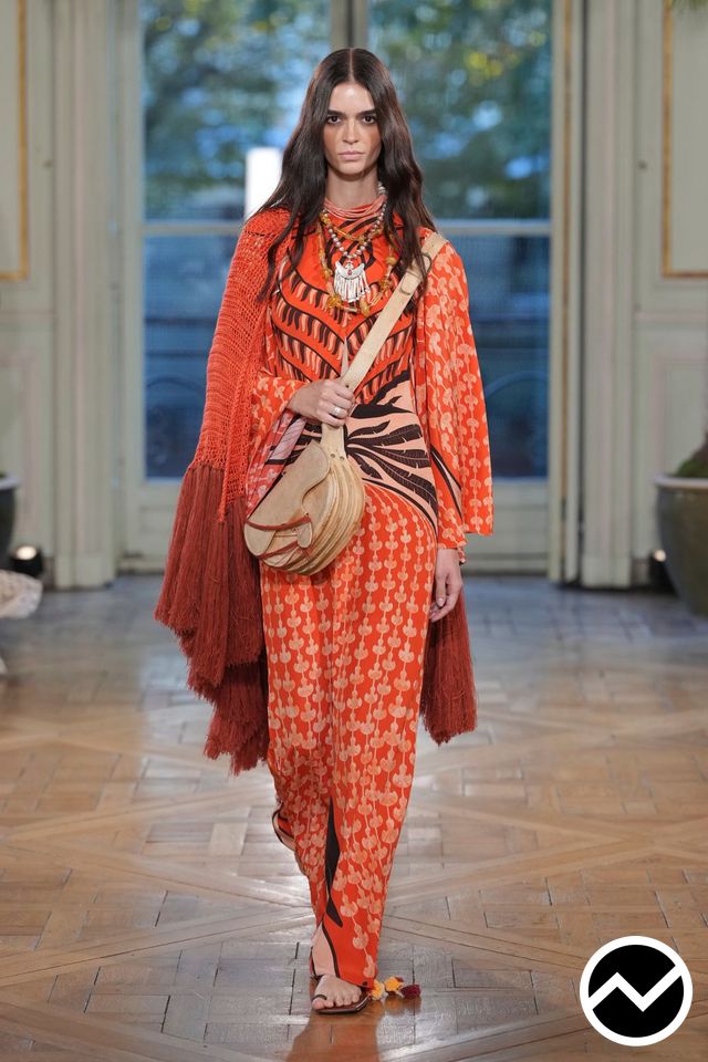 Johanna Ortiz, SS27 womenswear, Orange, look 7