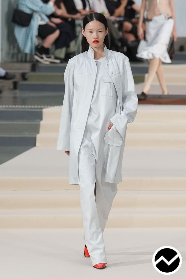 Julie Kegels, SS27 womenswear, Poppers Coat, look 2