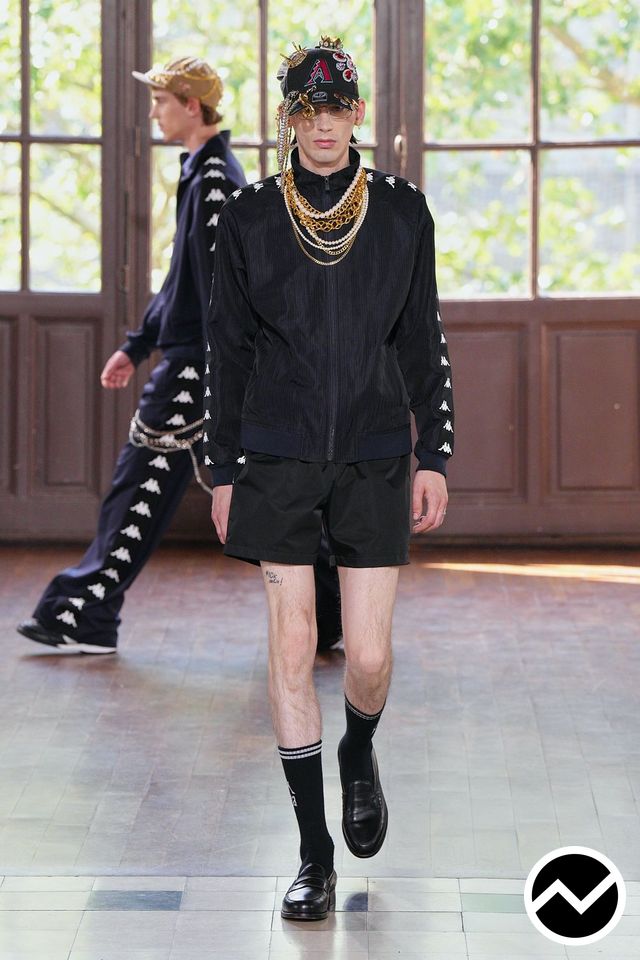 Junya Watanabe, SS27 menswear, Lounge Shorts, look 14