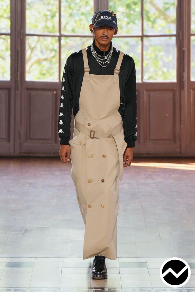 Junya Watanabe, Junya Watanabe SS27 menswear, look 17