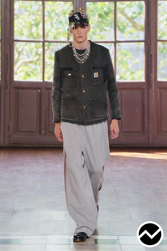 Junya Watanabe, Junya Watanabe SS27 menswear, look 28