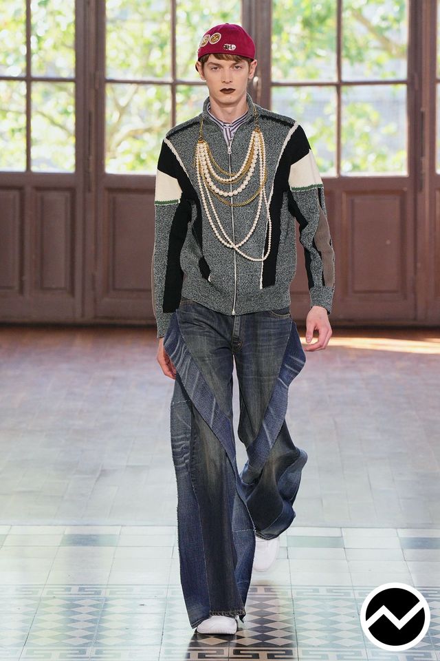 Junya Watanabe, Junya Watanabe SS27 menswear, look 39
