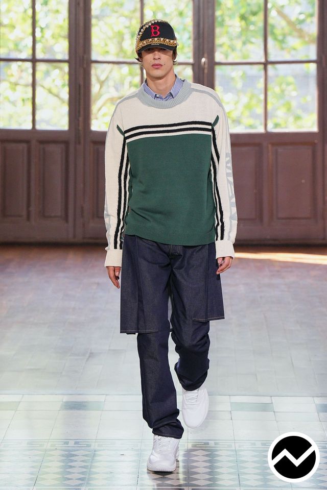 Junya Watanabe, SS27 menswear, Pine Green, look 41