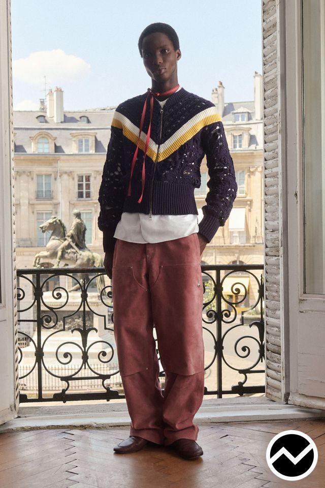 Kenzo, SS27 menswear, Mustard, look 21