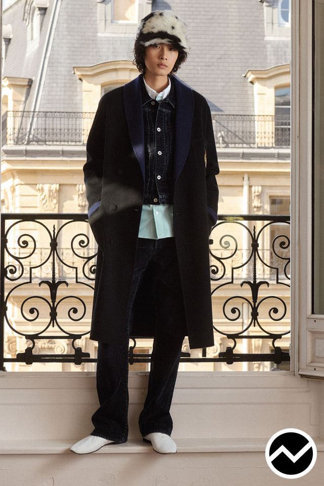 Kenzo, SS27 menswear, Double Breasted Coat, look 25