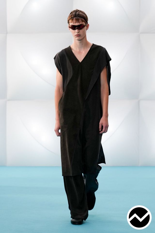 Kiko Kostadinov SS27 menswear, look 1