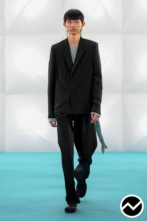 Kiko Kostadinov, SS27 menswear, Avant-Garde, look 25