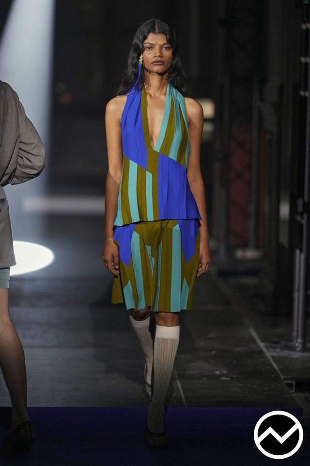 Kiko Kostadinov, SS27 womenswear, Sportcore, look 21