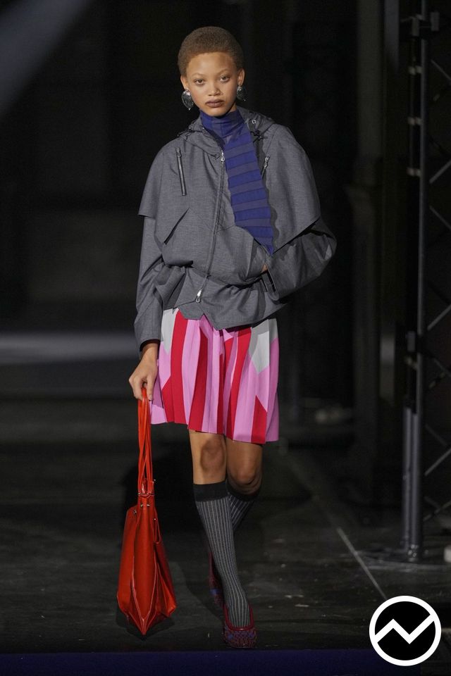 Kiko Kostadinov, SS27 womenswear, Mini Skirts, look 24