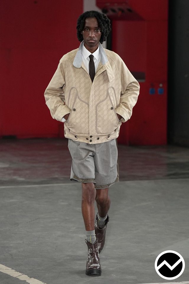 Kolor, SS27 menswear, Geometric, look 20