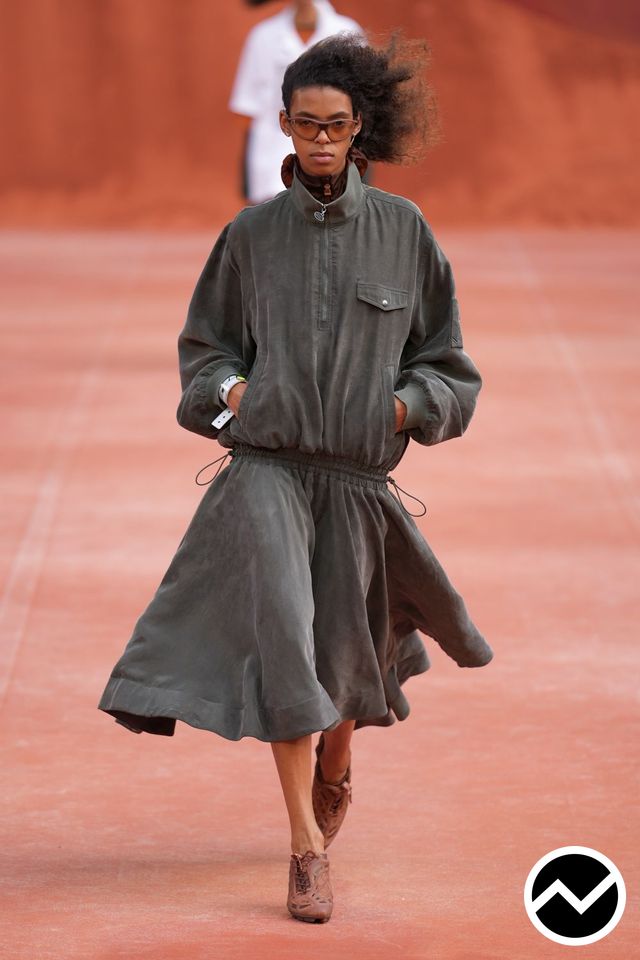 Lacoste, SS27 womenswear, High Neckline Dress, look 9