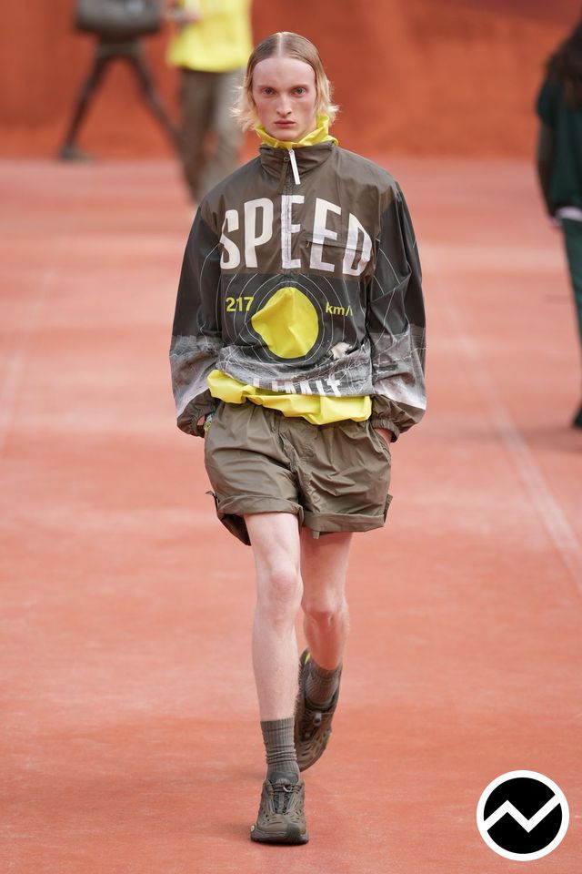 Lacoste, SS27 menswear, Letters & Numbers, look 35