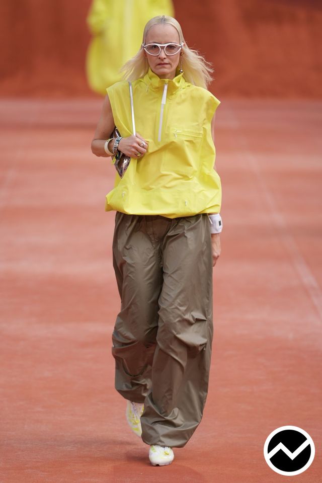 Lacoste, SS27 womenswear, Elasticated Hem Pants, look 36