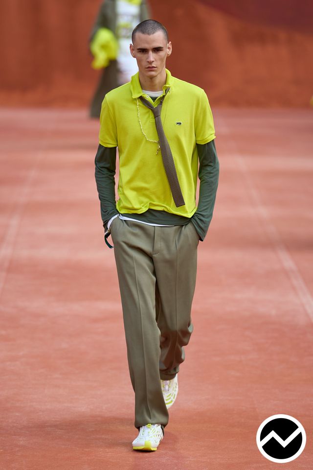 Lacoste, SS27 menswear, Polo Sweatshirt, look 43