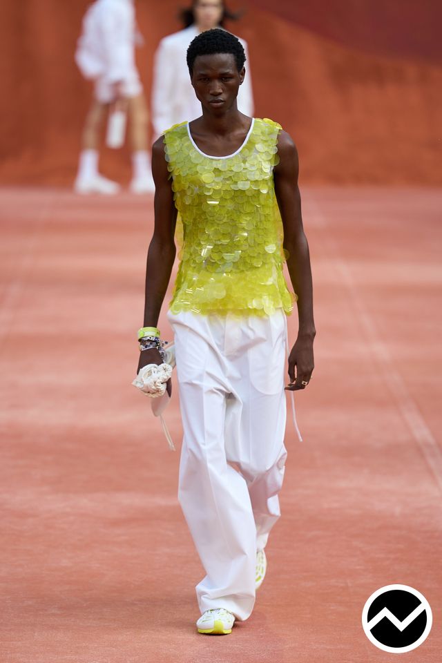 Lacoste, SS27 womenswear, Citrine, look 49
