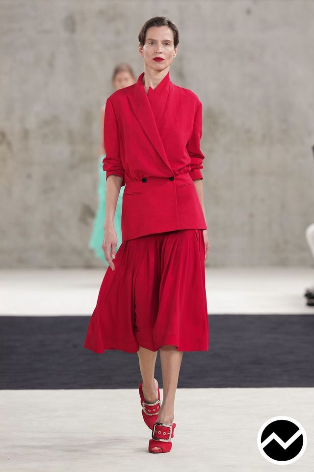 Lanvin, SS27 womenswear, Three-Quarter Sleeve Jacket, look 16