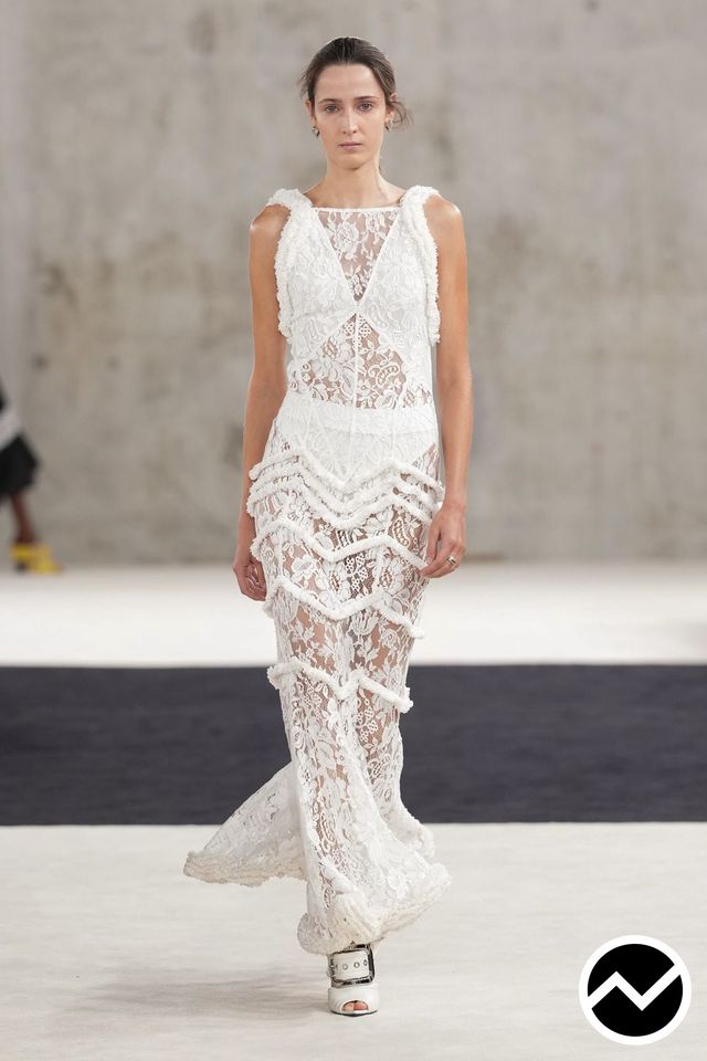 Lanvin, SS27 womenswear, Lace, look 26
