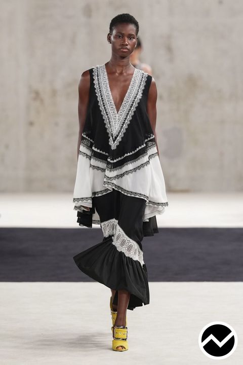 Lanvin, SS27 womenswear, Monochrome, look 27
