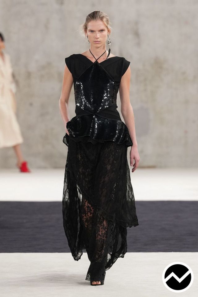 Lanvin, SS27 womenswear, Goth, look 30