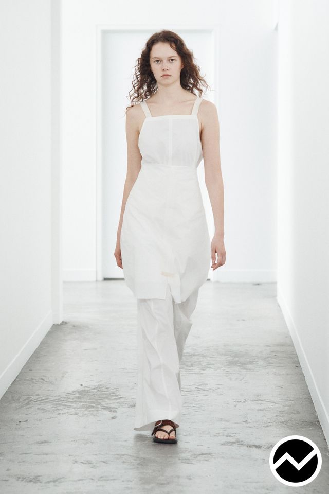 Lee Mathews, SS27 womenswear, Monochrome, look 11