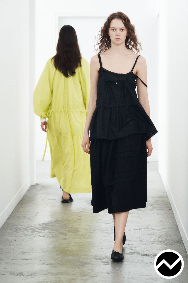 Lee Mathews, SS27 womenswear, Balletcore, look 13