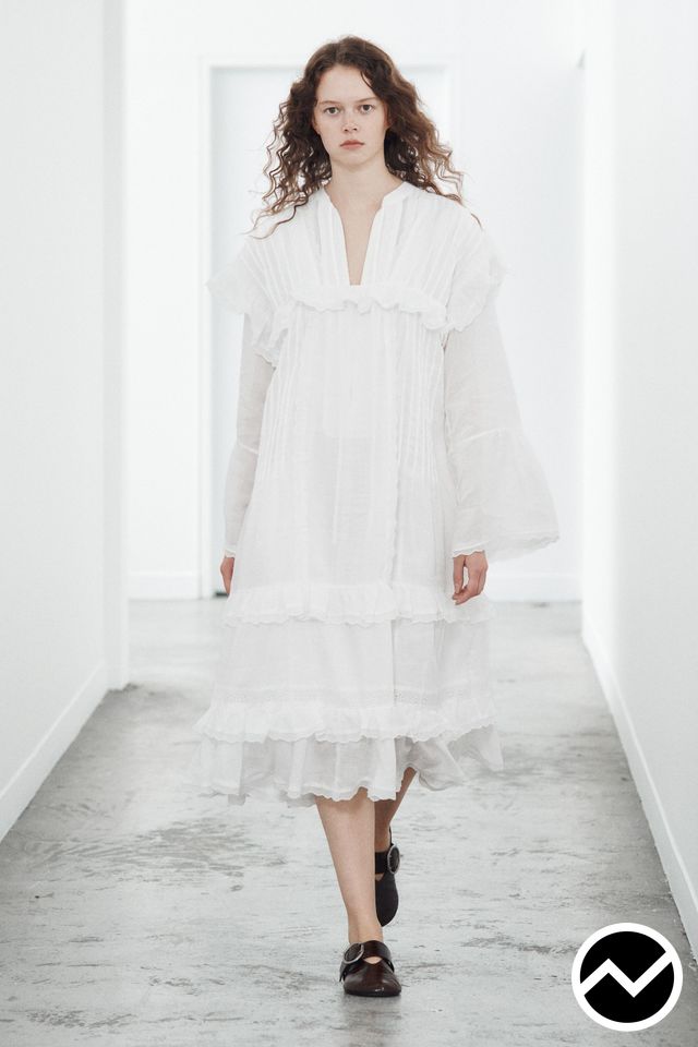 Lee Mathews, SS27 womenswear, Muslin, look 20