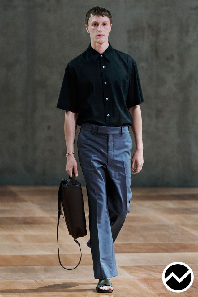 Lemaire, SS27 menswear, Tailored Pants, look 43