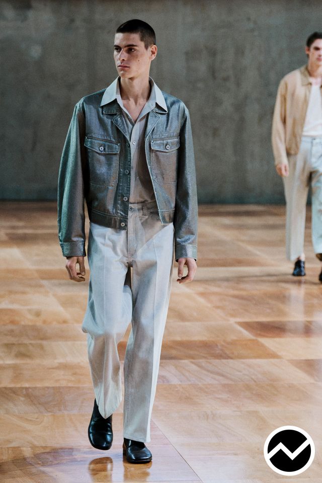 Lemaire, SS27 menswear, Pine Green, look 44