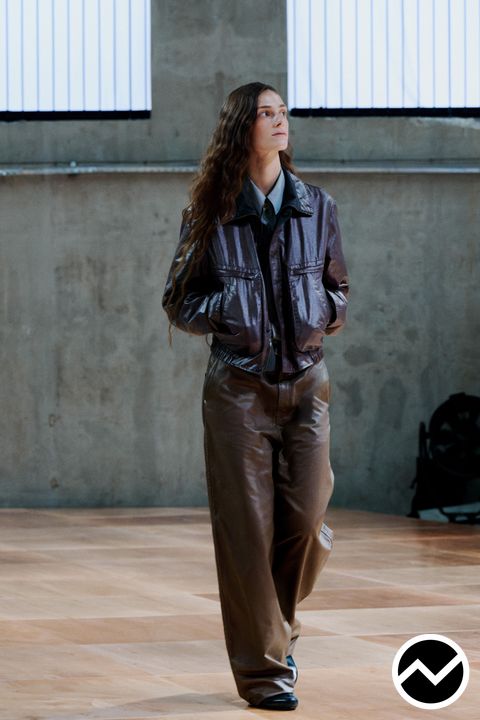 Lemaire, SS27 womenswear, Wide Leg Pants, look 50