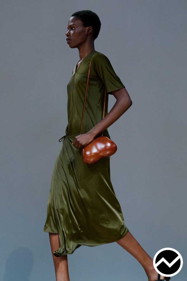 Lemaire, SS27 womenswear, Uniform Green, look 53