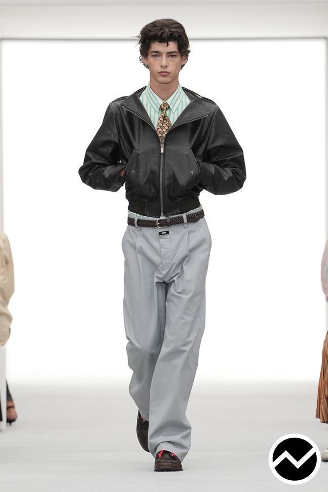 Loewe, SS27 menswear, Oxford, look 3