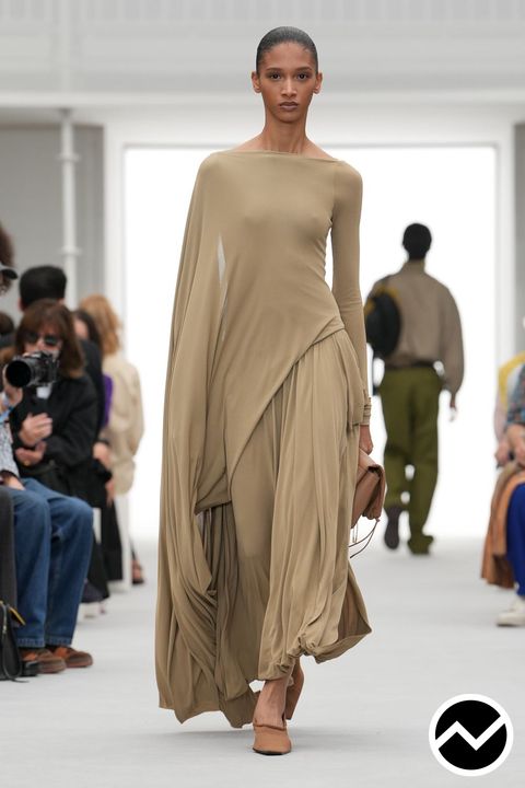 Loewe, SS27 womenswear, Stretch Fit Dress, look 24