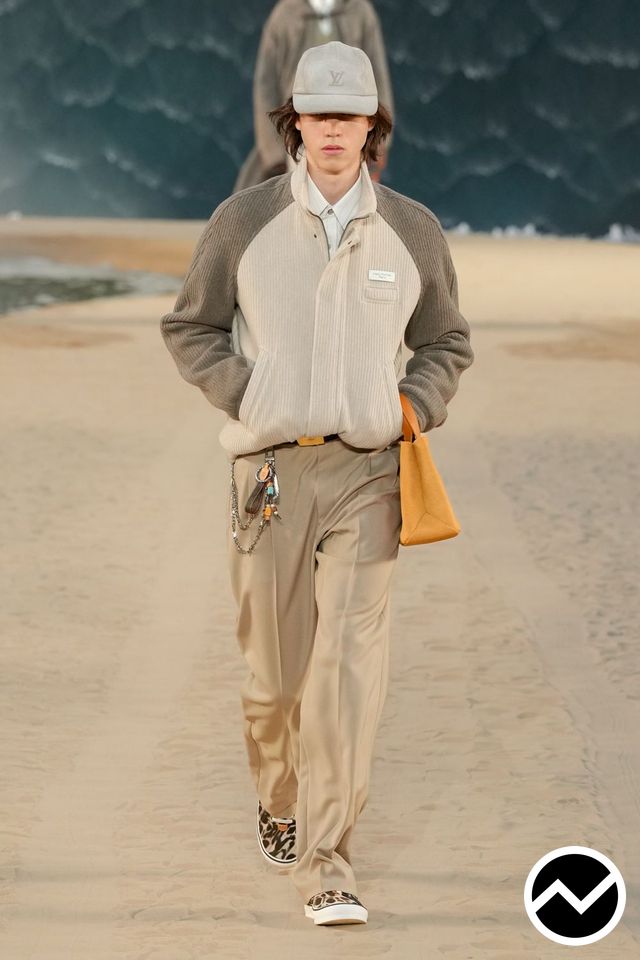 Louis Vuitton, SS27 menswear, Camel, look 39