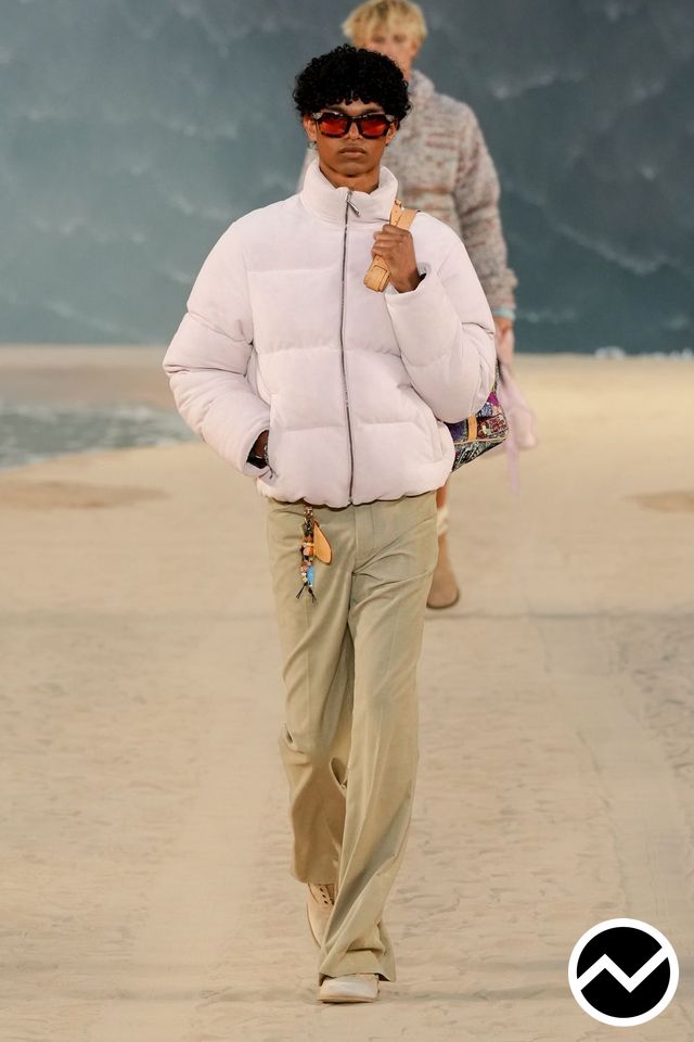 Louis Vuitton, SS27 menswear, Funnel Jacket, look 57