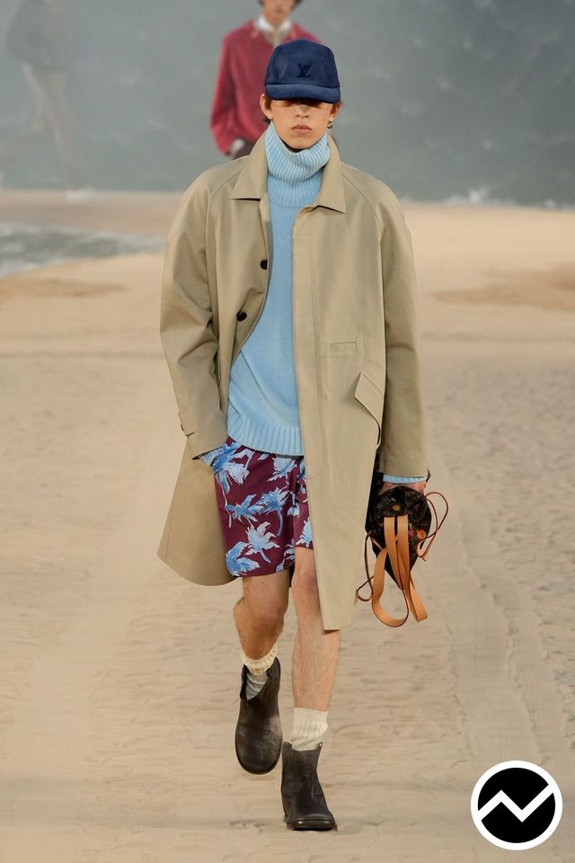 Louis Vuitton, SS27 menswear, Lounge Shorts, look 62