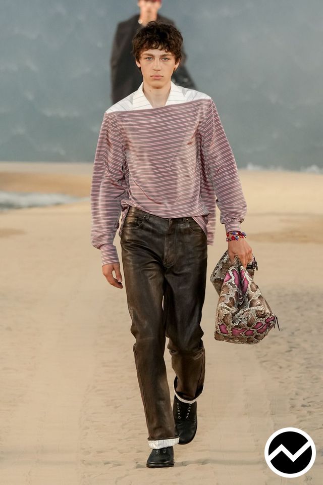 Louis Vuitton, SS27 menswear, Mauve, look 73