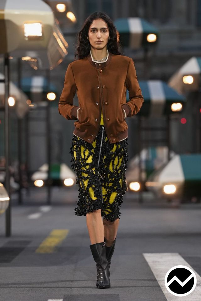 Louis Vuitton, SS27 womenswear, Mandarin Jacket, look 15