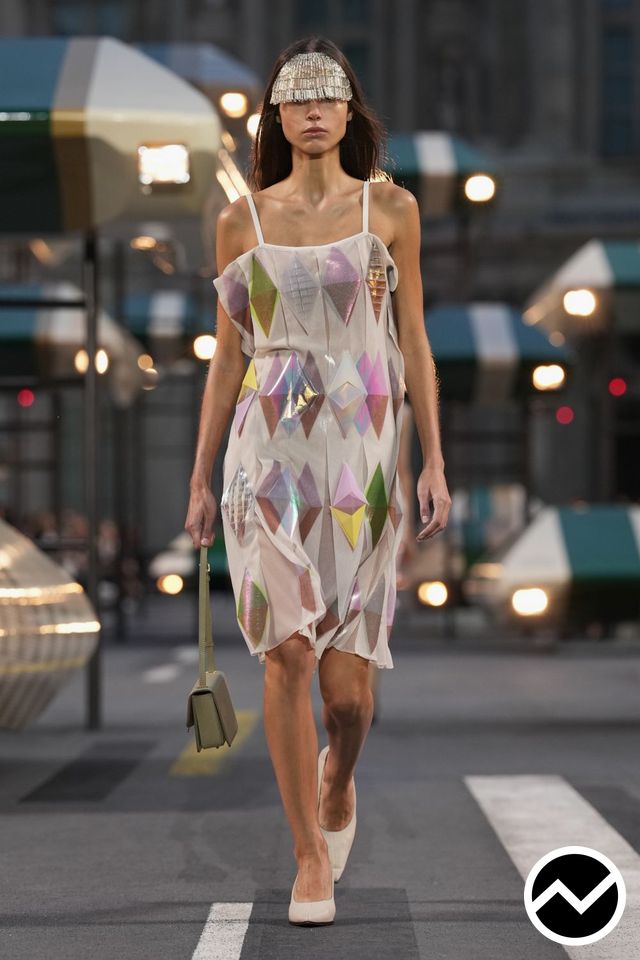 Louis Vuitton, SS27 womenswear, Organza, look 20
