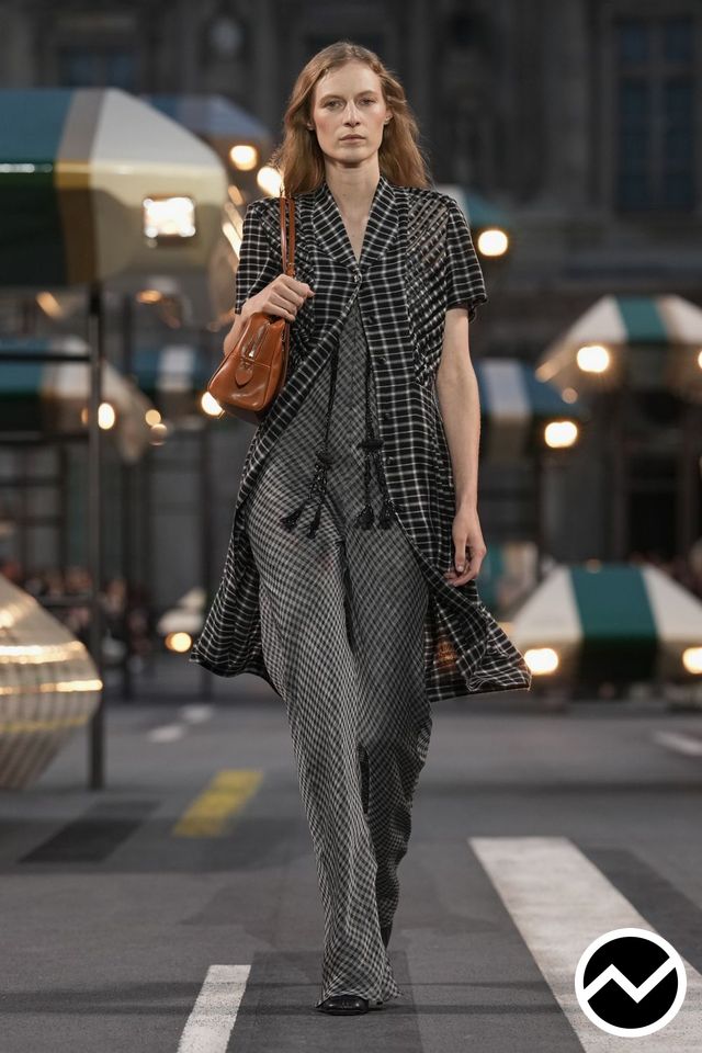Louis Vuitton, SS27 womenswear, Checked, look 32