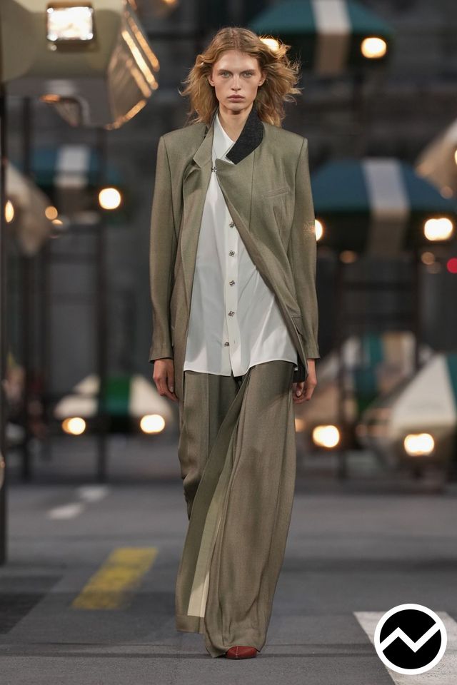 Louis Vuitton, SS27 womenswear, Hook-and-Eye Jacket, look 41