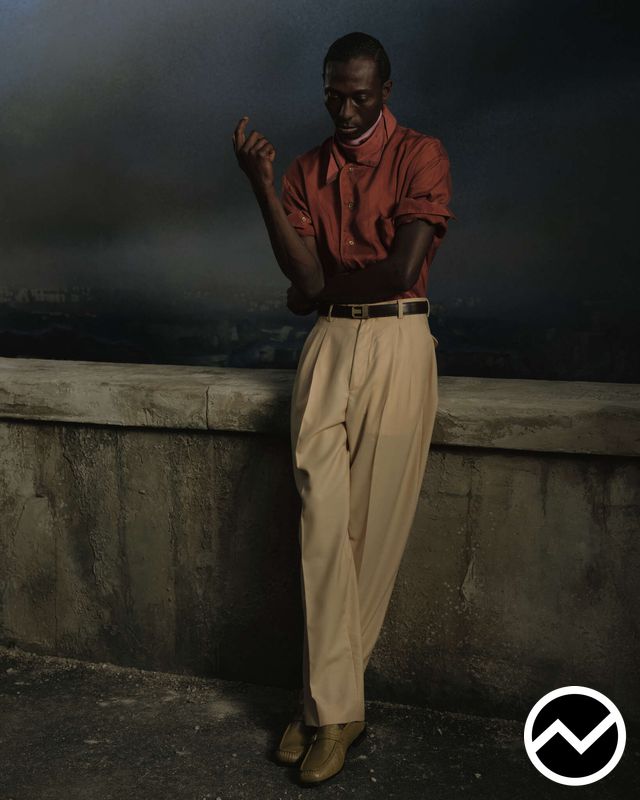 Magliano, SS27 menswear, Brick Red, look 14