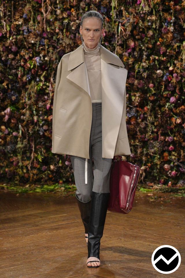 Maison Margiela, SS27 womenswear, Hip Length Coat, look 6