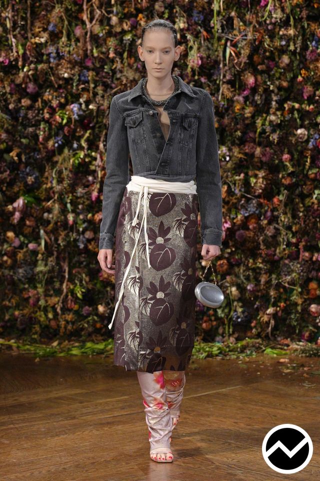 Maison Margiela, SS27 womenswear, Jacquard, look 17