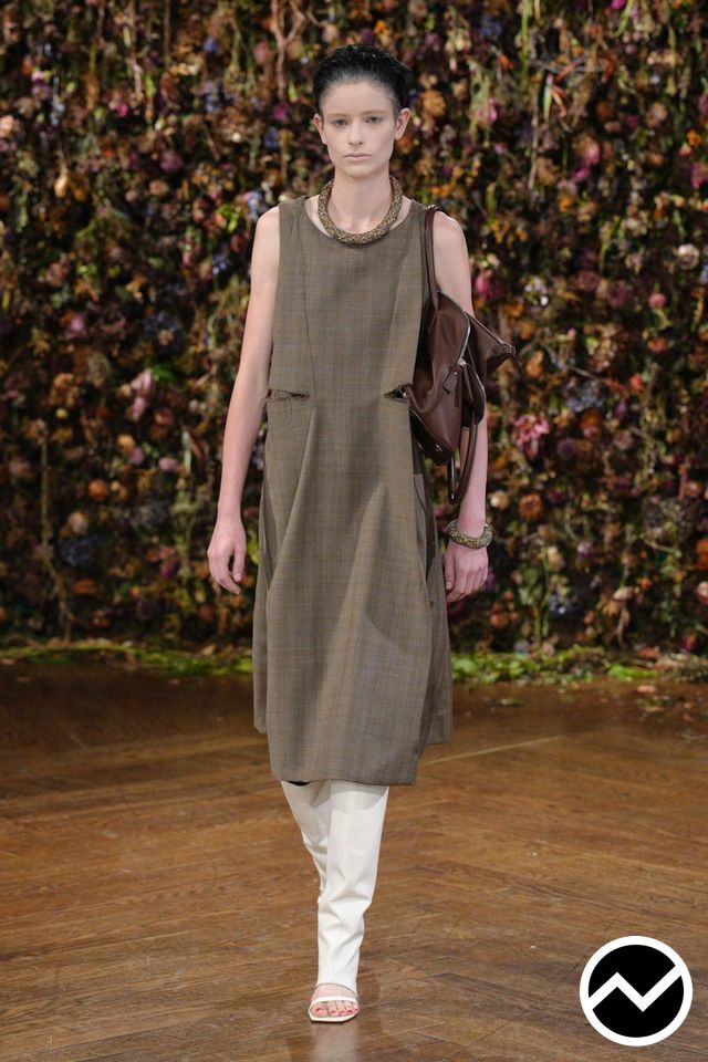 Maison Margiela, SS27 womenswear, Taupe, look 32
