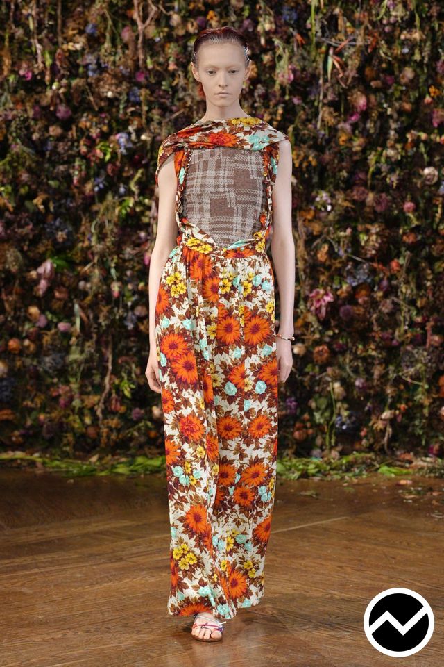 Maison Margiela, SS27 womenswear, 70s Retro, look 61