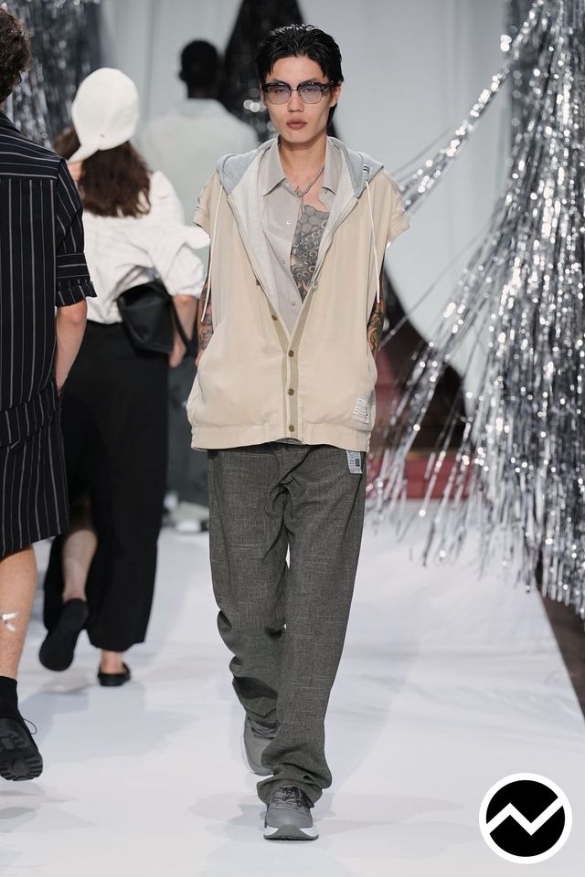 Maison Mihara Yasuhiro, Maison Mihara Yasuhiro SS27 menswear, look 12