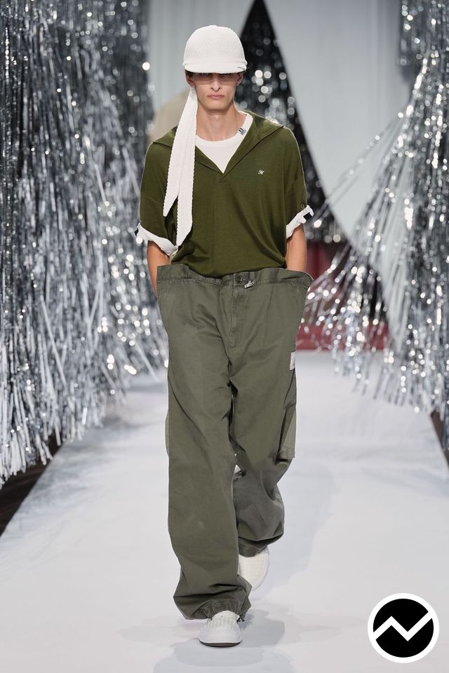 Maison Mihara Yasuhiro, SS27 menswear, Fisherman, look 22