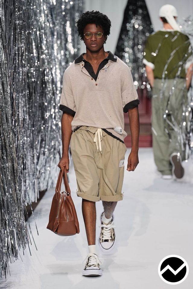 Maison Mihara Yasuhiro, SS27 menswear, Polo T-Shirts, look 26