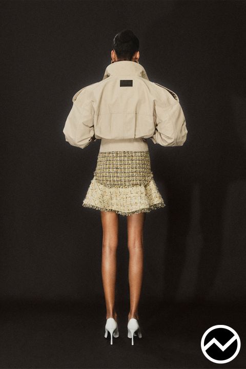 Marine Serre, SS27 womenswear, Sculpted Jacket, look 5